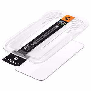 Spigen Glas.tR EZ Fit Pro AC 2-Pack grūdintų apsauginių stiklų komplektas Google Pixel 11 Pro XL (2 vnt.)