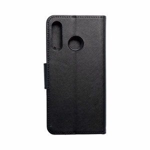 FANCY knyginis dėklas telefonui HUAWEI P30 Lite juodas