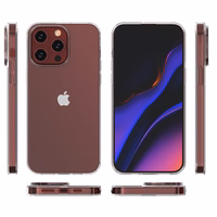 iPhone 15 Pro Max dėklas iš Ultra Clear serijos skaidrios spalvos