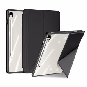 Чехол Dux Ducis Magi с держателем стилуса для Samsung Galaxy Tab S10 FE / S9 / S9 FE - чёрный