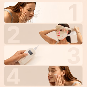 RENPHO Rejuven Artemis Blush LED Light Therapy Mask