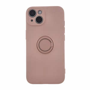 Dėklas telefonui su piršto laikikliu iPhone 12 6,1" rožinis