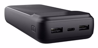 Trust 25883 išorinė baterija Lithium-Ion (Li-Ion) 20000 mAh juoda
