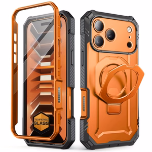 Supcase Grip Pro Mag MagSafe dėklas iPhone 18 Pro Max / 17 Pro Max – oranžinis