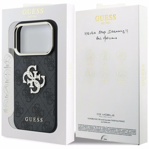 Dėklas, skirtas IPHONE 18 Pro /17 Pro (Big Strass Logo 4G) (spalva: ruda)