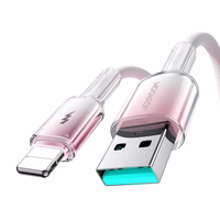 USB-A - Lightning kabelis Joyroom S-A42 3A 1.2m baltas