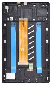 Ekranas Samsung T220 Tab A7 Lite 8.7 2021 su lietimui jautriu stikliuku ir rėmeliu Black (Refurbished) ORG