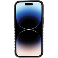 Audi sintetinės odos dėklas MagSafe iPhone 14 Pro Max - rudas