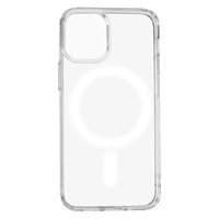 Anti Shock 1,5 mm Magnetinis dėklas iPhone 12 Mini 5,4" skaidrus didelė anga