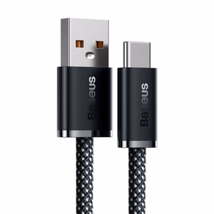 USB kabelis Baseus Dynamic 100W USB-A to Type-C 1.0m pilkas CALD000616