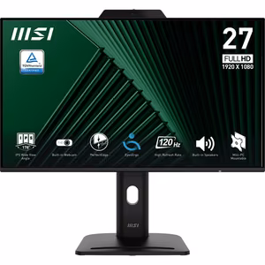 MSI PRO MP272PMG monitorius 68,6 cm (27") 1920 x 1080 pikselių Full HD LCD juodas