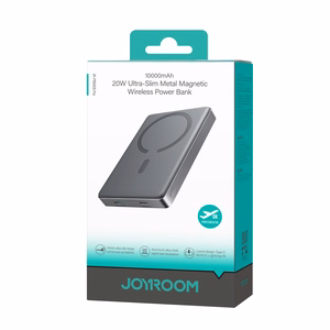 Išorinė baterija Power Bank Joyroom JR-PBM08 Pro 22.5W MagSafe 10000mAh Space Grey