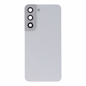 Galinis dangtelis Samsung S22 5G S901 baltas (su kameros stikliuku) OEM