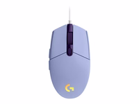 Logitech G203 Lightsync žaidimų pelė Lilac