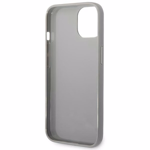 Dėklas telefonui Karl Lagerfeld KLHCP14MLGMMSV3 iPhone 14 Plus 6.7\" sidabrinis / sidabrinis Monogram Iridescent
