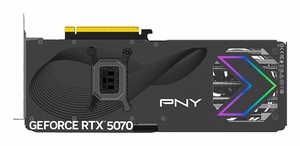 PNY GeForce RTX 5070 EPIC-X RGB OC NVIDIA 12GB GDDR7 vaizdo plokštė