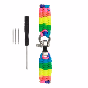 Universal nylon loop 22mm design 1 rainbow