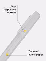 BODYGUARDZ SOLITUDE CLEAR CASE FOR THE 2022 IPHONE 14