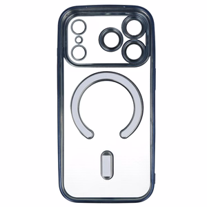 Metalinis Magsafe dėklas iPhone 17 Pro Max mėlynas