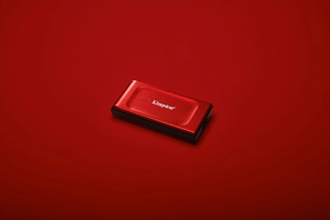 Kingston Technology 2TB XS1000 raudonas išorinis nešiojamas SSD USB 3.2 Gen 2