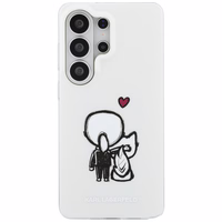 Karl Lagerfeld IML Karl&Choupette MagSafe Dėklas for Samsung Galaxy S26 Ultra - skaidrus