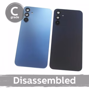 Galinis dangtelis suderinamas su Samsung A155 A15 4G / Optimistic Blue / su objektyvu 100% original (8/10 disassembled)
