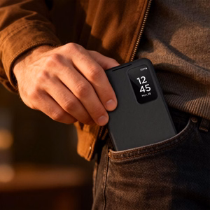 Tech-Protect Išmanusis Piniginė Dėklas for Samsung Galaxy S26 Ultra - juodas