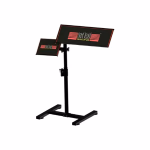 Next Level Racing NLR-A012 – freestanding height-adjustable keyboard and mouse stand, black