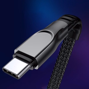 USB laidas Joyroom 3in1 raudonas 130cm (iki 3.5A / 480 mbps)