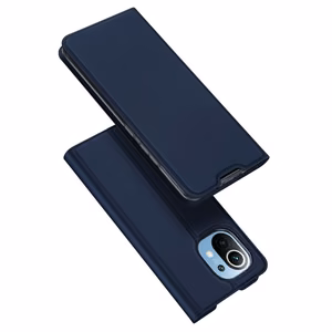 DUX DUCIS Skin Pro knygos tipo dėklas telefonui Xiaomi Mi 11 mėlynas