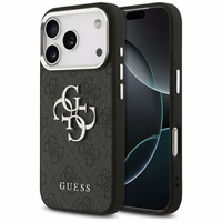 Guess 4G Big 4G Classic Logo dėklas telefonui iPhone 17 Pro Max - juodas