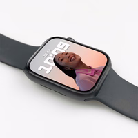 Mocolo 3D Glass Full klijai - apsauginis Glass Apple Watch 7/8 screen 45 mm
