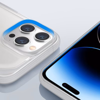 Raptic X-Doria Slim dėklas telefonui iPhone 14 Pro Max nugarėlė skaidri