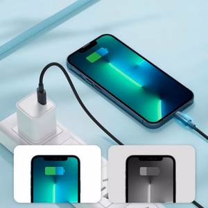 USB laidas Joyroom S-1024M13 violetinis Type-C / Lightning 100cm (iki 20W)