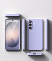 Ringke Silikoninis MagSafe Dėklas for Samsung Galaxy S26+ - violetinis