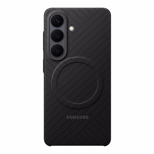 Samsung Carbon Magnet dėklas Samsung Galaxy S26 suderinamas su MagSafe juodas