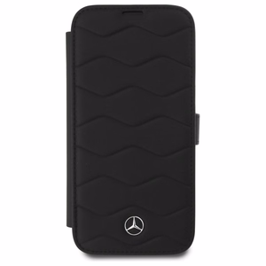 Mercedes MB Waves Odinis dėklas telefonui iPhone 16 Pro Max - juodas (m)