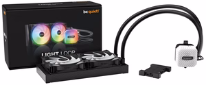 be quiet! LIGHT LOOP 240mm procesoriaus viskas viename skysčio aušintuvas 12 cm juodas 1 vnt.