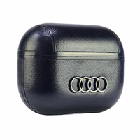 Audi Odinis Didelis Logotipas AirPods Pro 2 dėklas juodas/juodas AU-APP2-GT/D3-BK