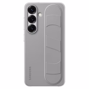 Samsung stovimas dėklas telefonui Samsung Galaxy S25 pilkas