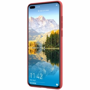 Dėklas telefonui Nillkin Super Frosted Shield Huawei P40 raudonas
