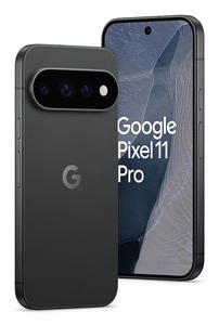 Google Pixel 11 Pro 16 cm (6.3") Dviguba SIM jungtis Android 17 5G C tipo USB 12 GB 256 GB 4850 mAh Juoda