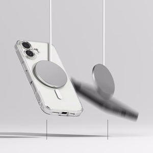 Ringke Fusion Magnetinis dėklas telefonui iPhone 17 - skaidrus