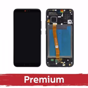 Ekranas skirtas Huawei Honor 10 su rėmeliu / Black / OEM