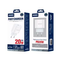 JELLICO sieninis įkroviklis AK200 PD 20W 1xUSB-C Baltas