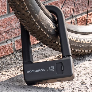 Rockbros RBNS1 SMART dviračio spyna su NFC skaitytuvu - juoda