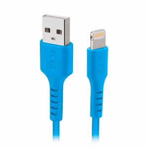 SBS TECABLEUSBIP589A USB-A - Lightning kabelis - mėlynas
