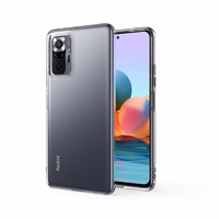 Dėklas telefonui 2 mm BOX XIAOMI Redmi Note 10 Pro / Note 10 Pro Max skaidrus