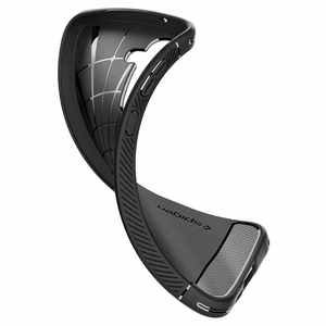 Spigen Rugged Armor dėklas, skirtas Samsung Galaxy A55 5G, matinis juodas