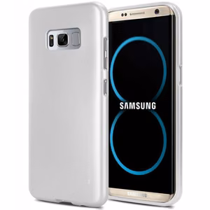Чехол Mercury I-Jelly для Samsung Galaxy S8+, серебристый